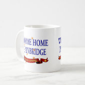 歓迎された家USS Bainbridge コーヒーマグカップ (正面左)