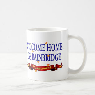 歓迎された家USS Bainbridge コーヒーマグカップ