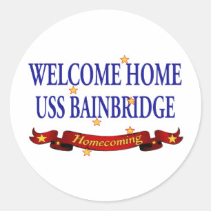 歓迎された家USS Bainbridge ラウンドシール