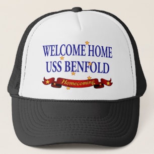 歓迎された家USS Benfold キャップ