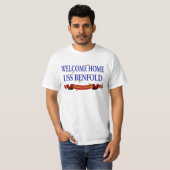 歓迎された家USS Benfold Tシャツ (正面フル)