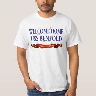 歓迎された家USS Benfold Tシャツ