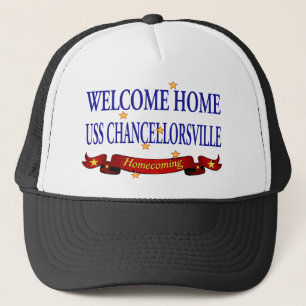 歓迎された家USS Chancellorsville キャップ