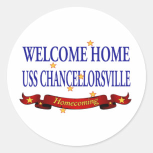 歓迎された家USS Chancellorsville ラウンドシール