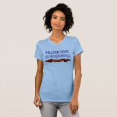 歓迎された家USS Chancellorsville Tシャツ (正面フル)