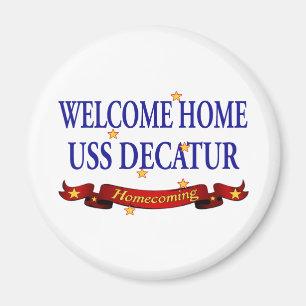 歓迎された家USS Decatur マグネット