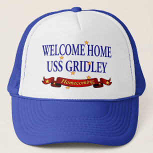 歓迎された家USS Gridely キャップ