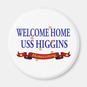 歓迎された家USS Higgins マグネット