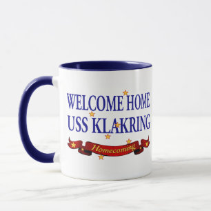 歓迎された家USS Klakring マグカップ