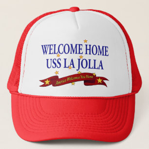 歓迎された家USS La Jolla キャップ