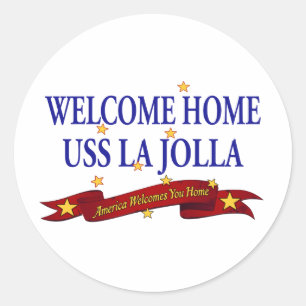 歓迎された家USS La Jolla ラウンドシール