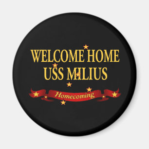 歓迎された家USS Milius マグネット