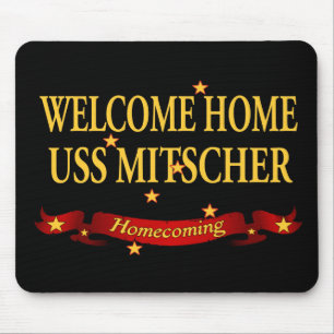 歓迎された家USS Mitscher マウスパッド