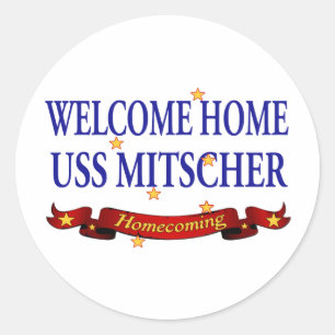 歓迎された家USS Mitscher ラウンドシール