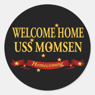 歓迎された家USS Momsen ラウンドシール