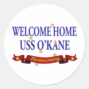 歓迎された家USS O'Kane ラウンドシール