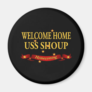 歓迎された家USS Shoup マグネット
