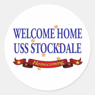 歓迎された家USS Stockdale ラウンドシール