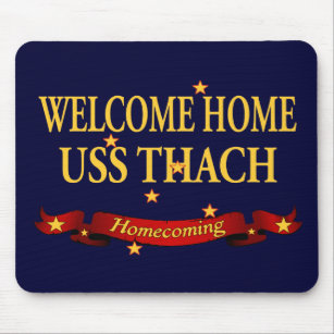 歓迎された家USS Thach マウスパッド