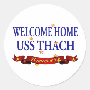 歓迎された家USS Thach ラウンドシール