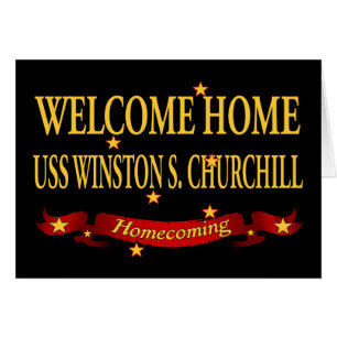 歓迎された家USS Winston S. Churchill