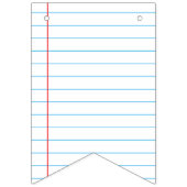 歓迎された新学期 バンティングフラッグ (第2の旗)