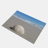 歓迎された海の貝 ドアマット (アングル)