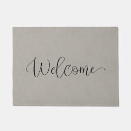 歓迎された玄関マットの最上層 ドアマット