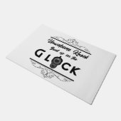 歓迎されないじゅうたんドアマット ドアマット (アングル)