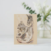 歓迎されない訪問者の内戦の生活 ポストカード (スタンド正面)