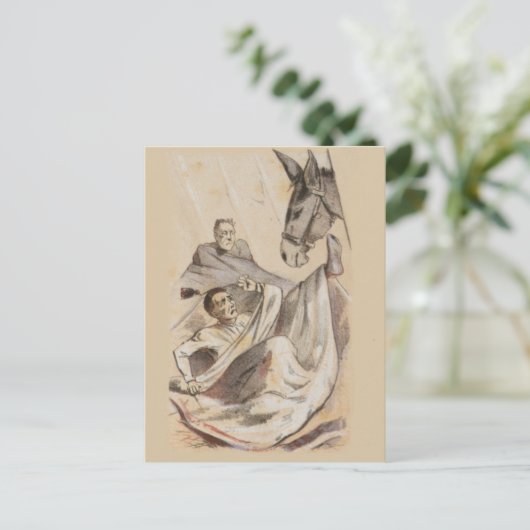 歓迎されない訪問者の内戦の生活 ポストカード (スタンド正面)