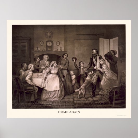 歓迎される内戦兵士 ポスター (正面)