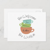 歓迎される ポストカード (正面/裏面)