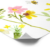 歓迎されモダンるミニマル ポスター (角)