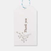 歓迎と感謝を兼ねたミニマルなギフト ギフトタグ (裏面)