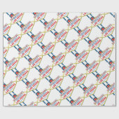 歓迎にLasベガス ラッピングペーパー (フラット)