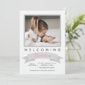 歓迎のフォトバースアナウンス 案内状 (スタンド正面)