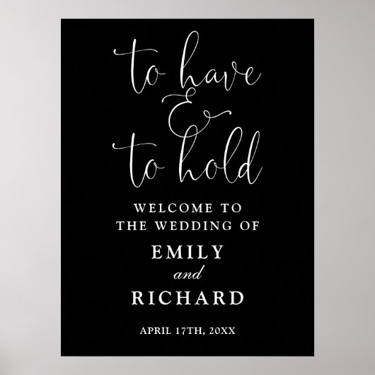 歓迎の印結婚を押す ポスター (正面)