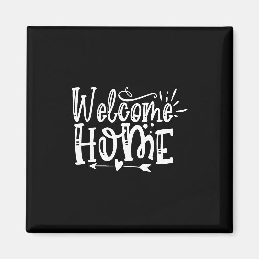 歓迎の家 マグネット (正面)