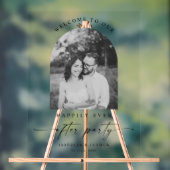 歓迎の後で幸結婚福に アクリルサイン (ニュートラル)