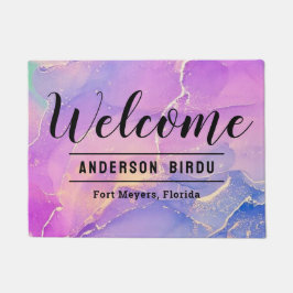 歓迎の言葉 ドアマット