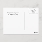 歓迎カラフル新学期 ポストカード (裏面)