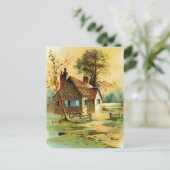 歓迎コテージ ポストカード (スタンド正面)