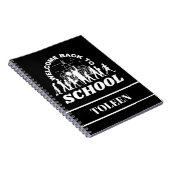 歓迎パーソナライズされた新学期 ノートブック (右側)