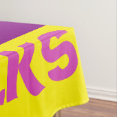 歓迎フォークのモチーフのパステル テーブルクロス (インサイチュ)