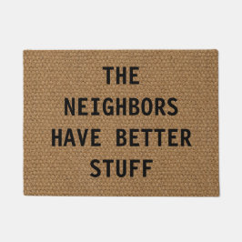 歓迎マおもしろいット ドアマット