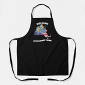 歓迎モダンオイスターマサチューツチズレストランナム エプロン (正面)