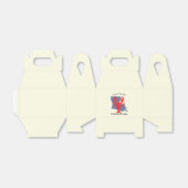 歓迎モダンレッドクレジフィッシュルイジアナ名前をカスタムする フェイバーボックス (折り畳みなし)