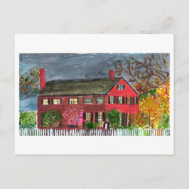 歓迎レッドハウスはがき ポストカード