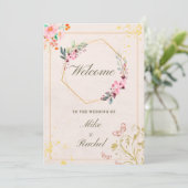 歓迎招待状 招待状 (スタンド正面)